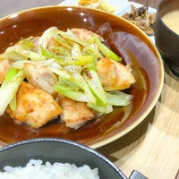 とりねぎレモン定食