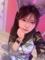 オオカミちゃんカフェ梅田店:あむ