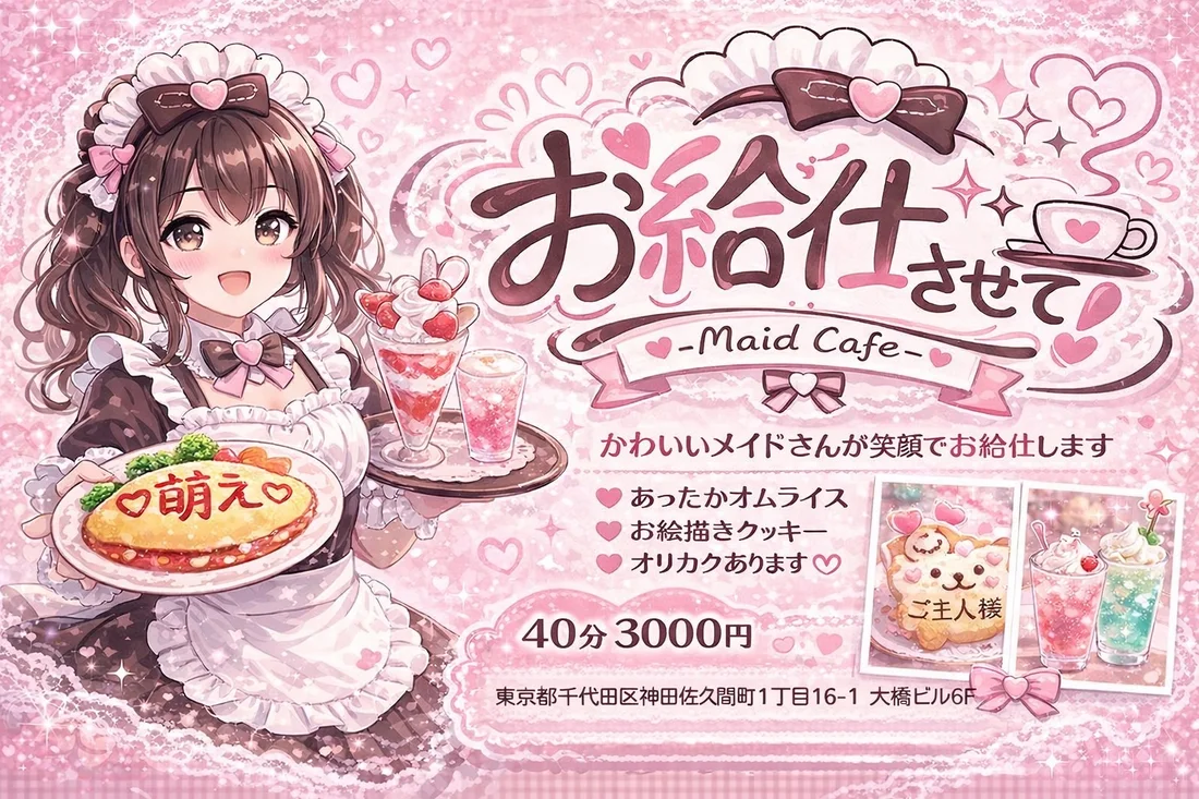 お給仕させて！